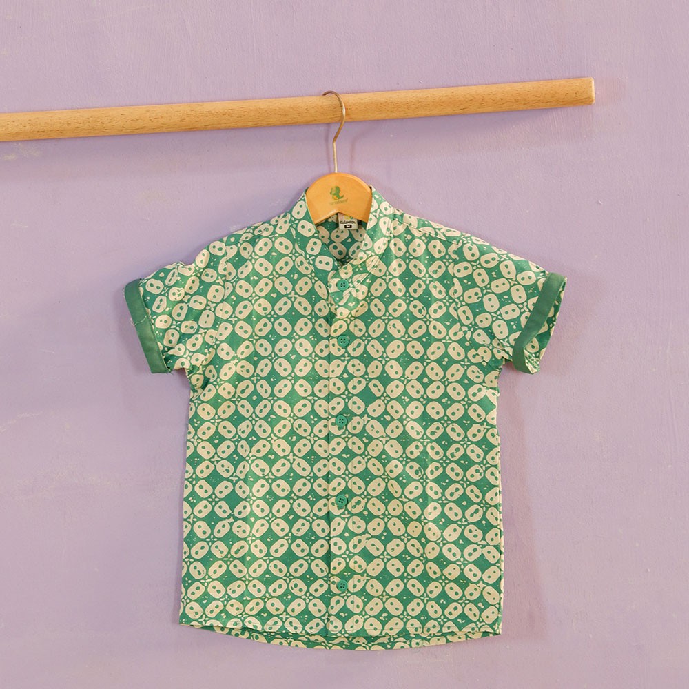 

Pop Kidswear Sweta Batik - Kemeja Batik Anak Tosca Batik Cap Asli