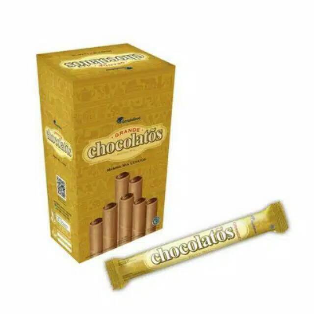 

BOX Chocolatos Roll Isi 24 Pcs