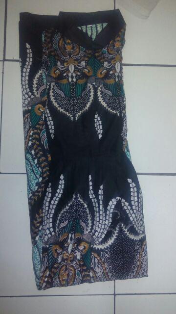 Ms Gamis Batik Sriwedari Maxi Super Jumbo Xxxxl Ld 128c. Bumil/busui Katun Soga