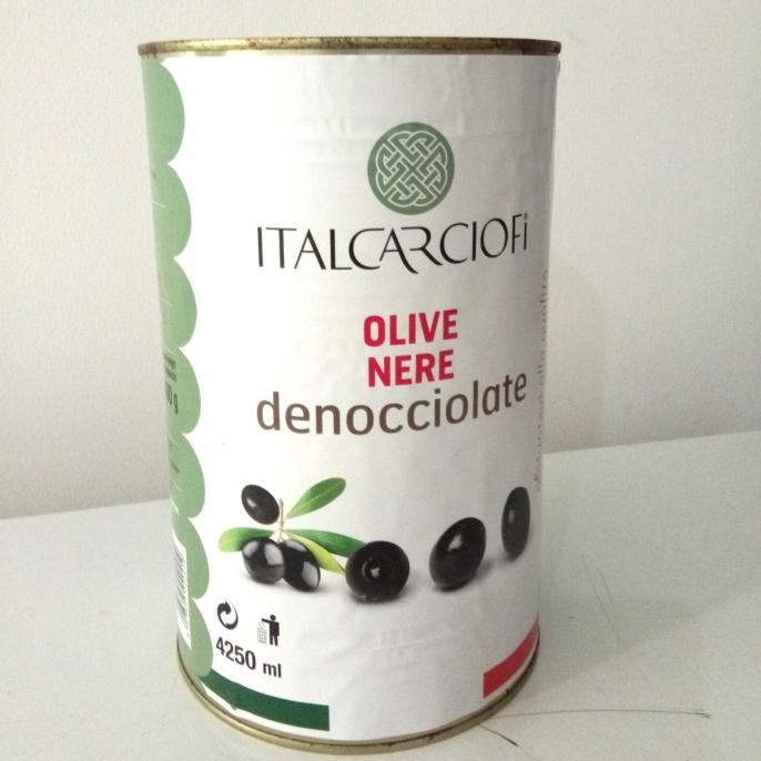 

ITALCARCIOFI Black Olive Pitted 4,2kg