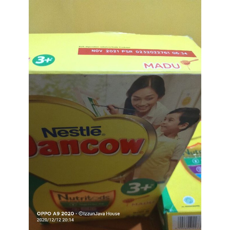 

Nestle Dancow 3+ dengan Nutritods Susu Pertumbuhan Rasa Madu