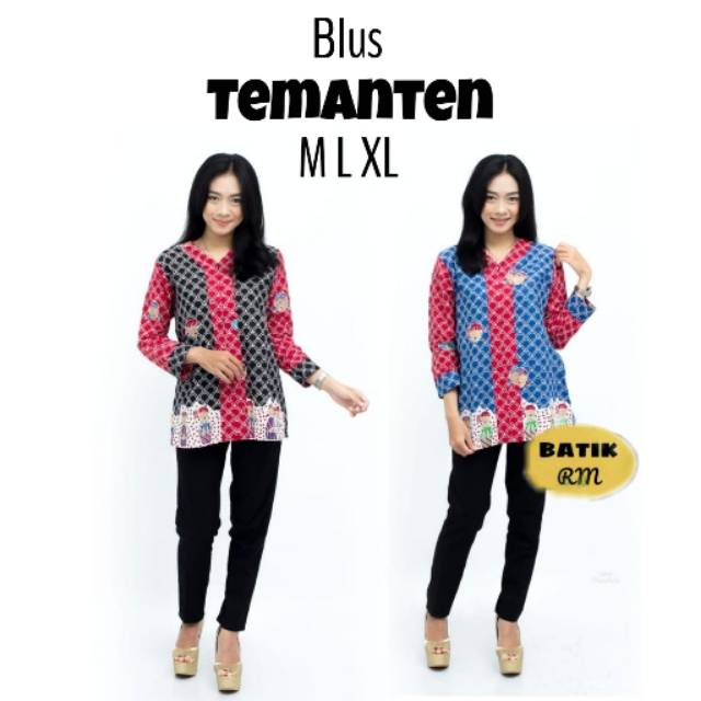 Blus temanten cantik