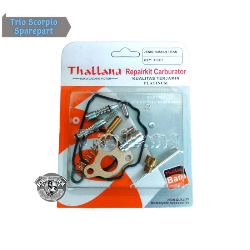 Jual THALLAND REPAIRKIT KARBURATOR MOTOR SMASH TITAN REPAIR KIT RIPER