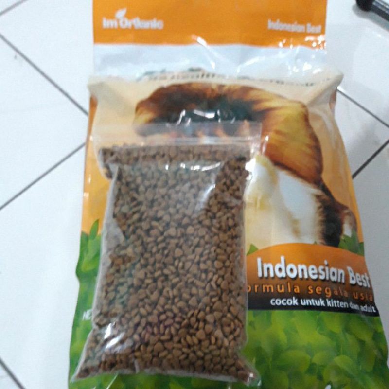 Im organic Kemasan 1000gr  / Imo Best Repack 1kg Makanan kucing