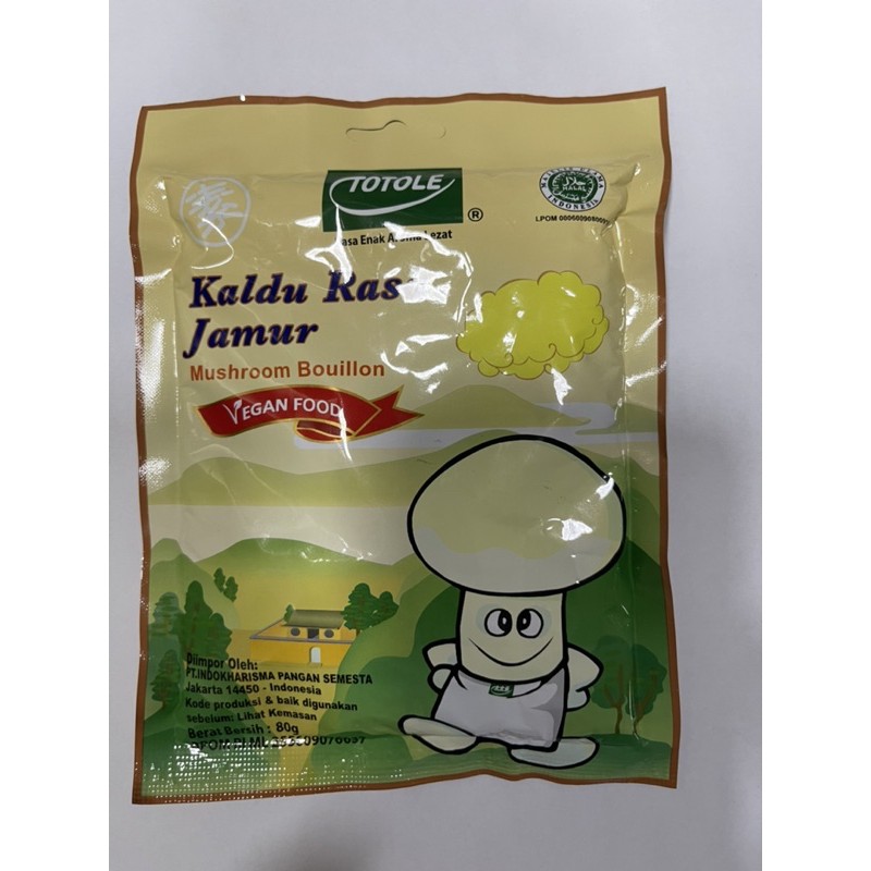 

totole kaldu jamur 80 gram