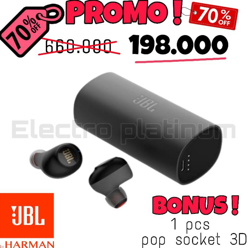 Headset Bluetooth JBL original ORI Earphone wireless