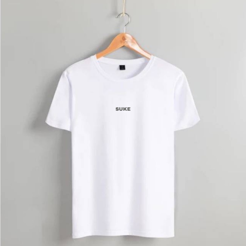 Suke T-Shirt Liltel Teks Mini Doff White