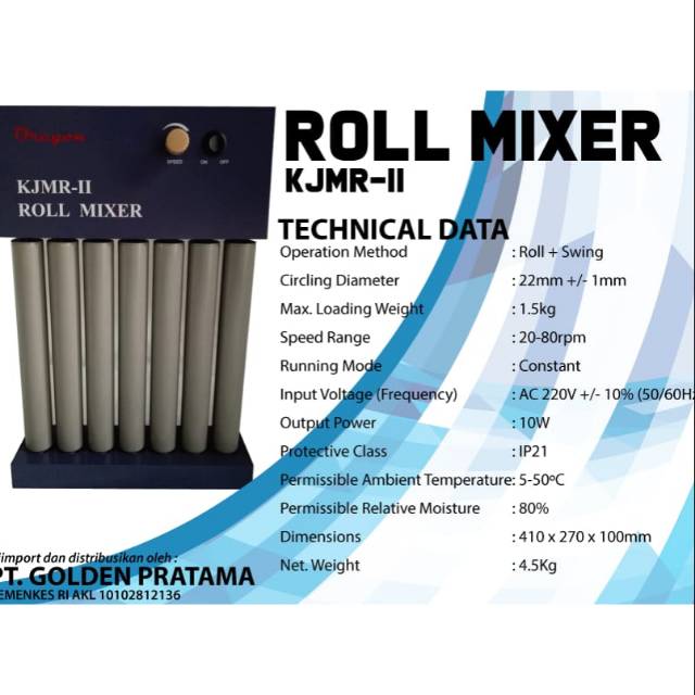 Jual ROLL MIXER KJMRII ROLLER MIXER Shopee Indonesia