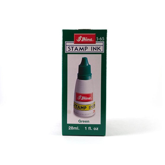 

S-65 GREEN Tinta Stempel Shiny Self-Inking