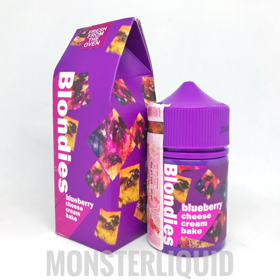 BLONDIES V3 BLUEBERRY CHEESE CREAM BAKE BY IDJ 3MG 60ML