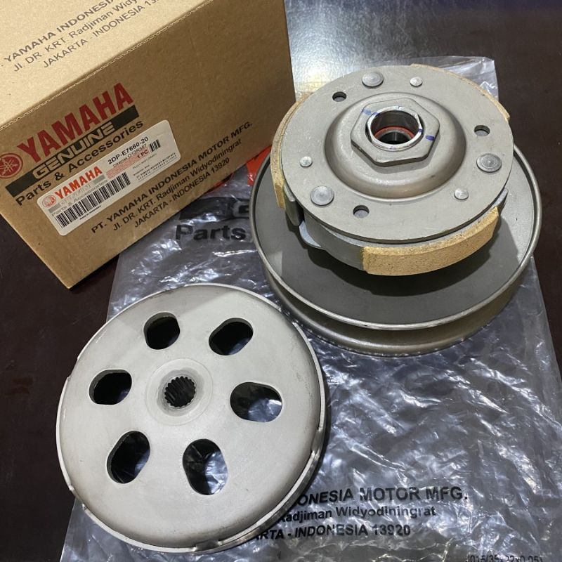 KDM_24 Pully Assy Kampas Ganda Kopling Rumah Mangkok CVT Nmax N-Max-2DP