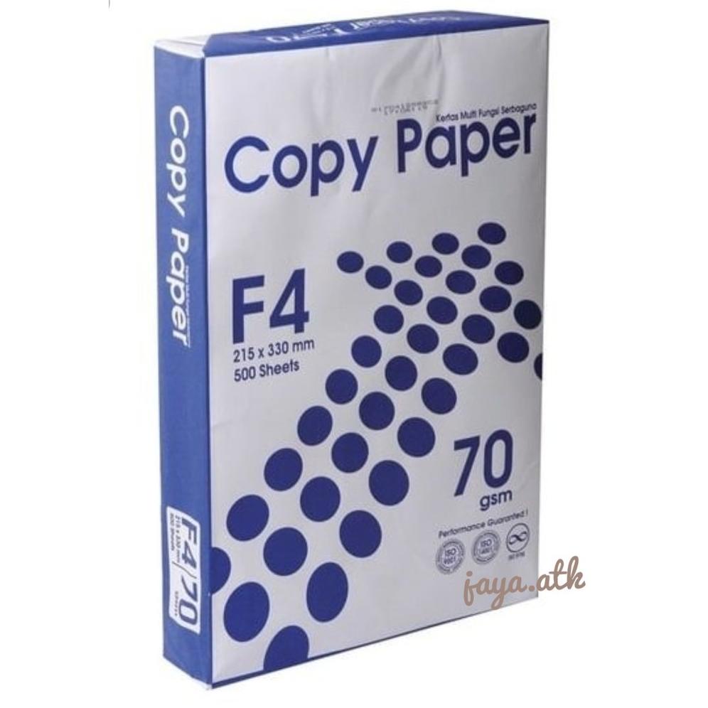 

(PRODUK EE9EM) Kertas HVS F4 Copy Paper 70gsm - Per 100pcs