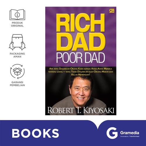 Rich Dad Poor Dad - Robert T. Kiyosaki Bahasa Indonesia