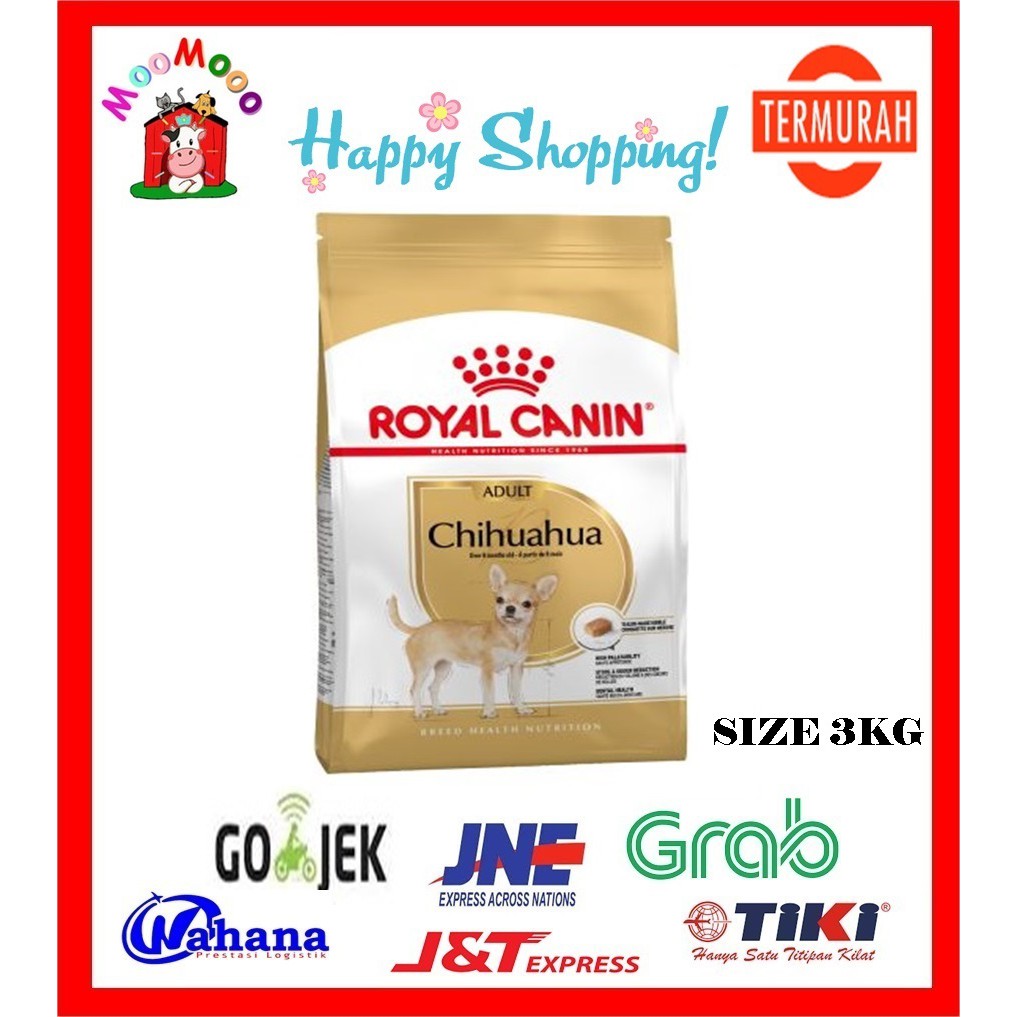 Royal Canin Chihuahua Adult 3kg - Makanan Anjing/Dog Food