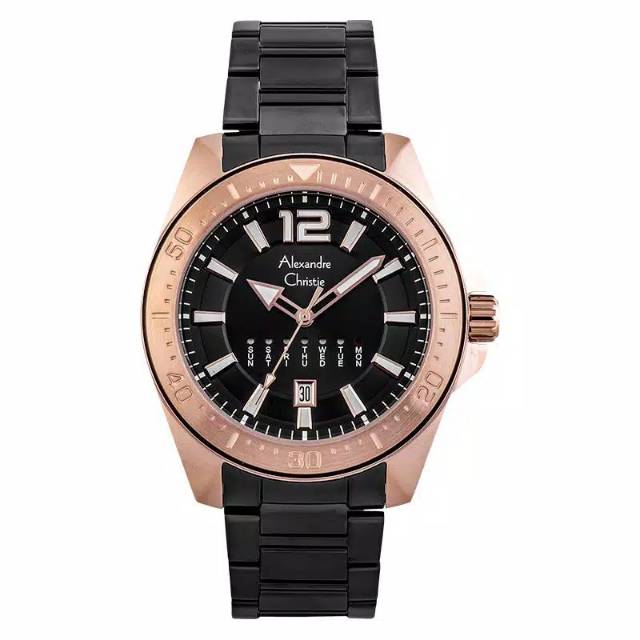 Alexandre Christie 6534 ME Pria Original [Black/Rosegold]