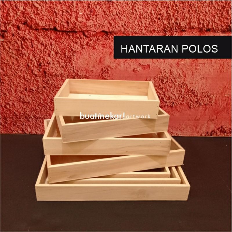 Hantaran Kayu Polos Seserahan Tray Kotak Kayu Shopee Indonesia