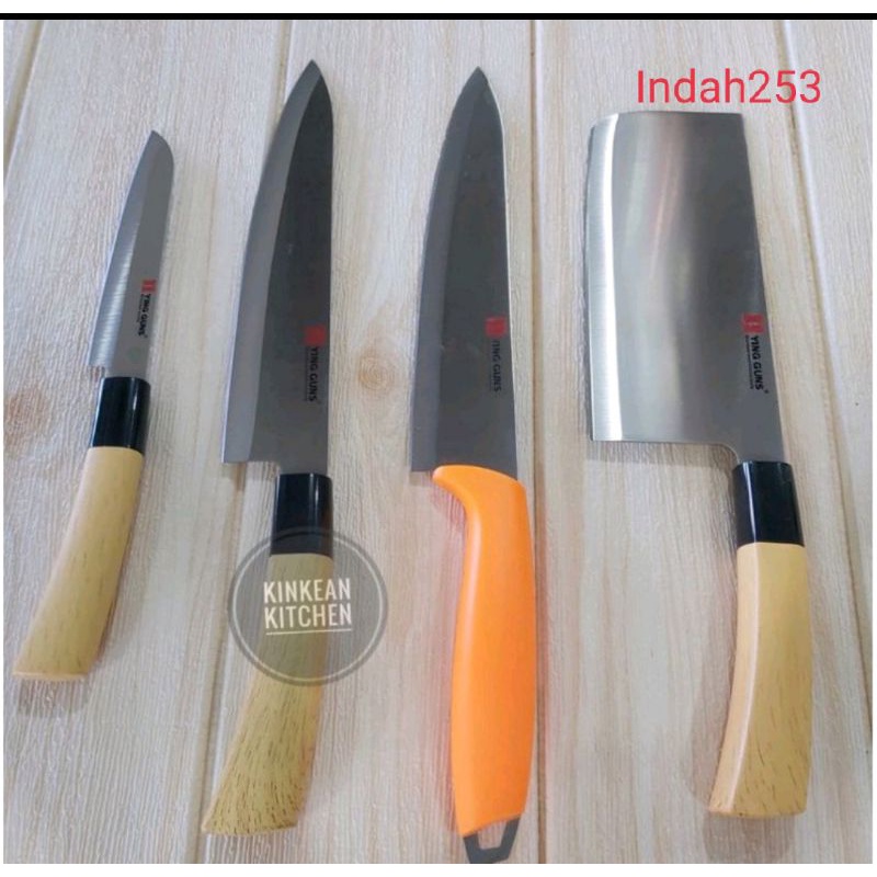 Pisau Ying Guns Stainless Steel Kitchen Knife