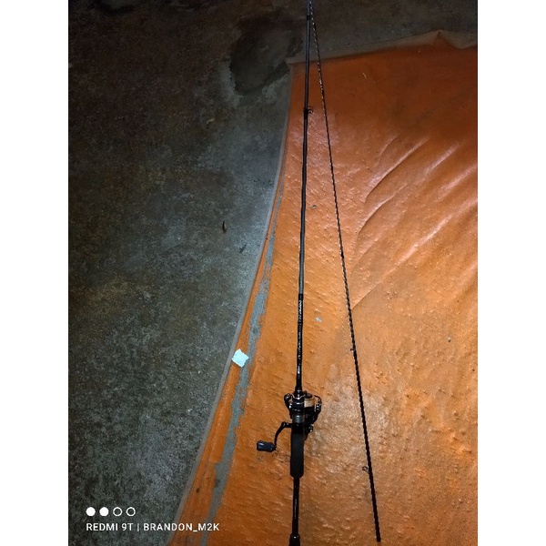 joran ryobi bonito 682Ul 2-6lbs. kondisi secon 4xpl pake