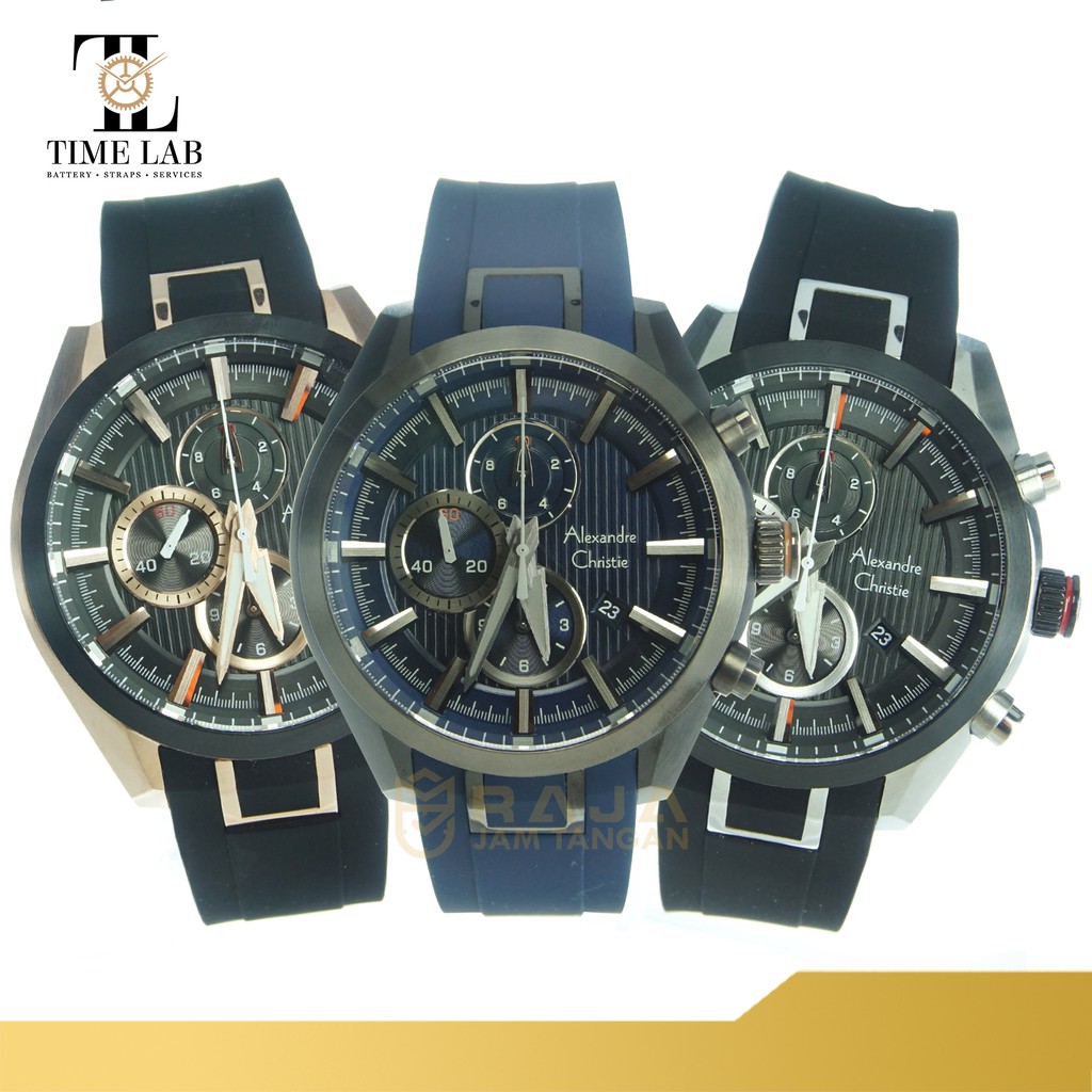 JAM TANGAN ALEXANDRE CHRISTIE AC 6582 / AC6582 PRIA ORIGINAL