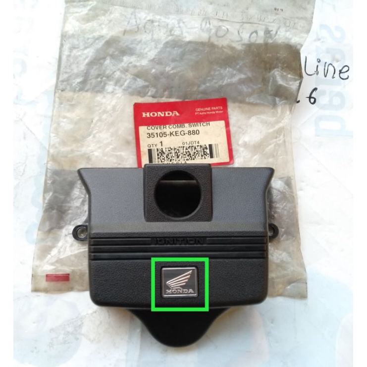 cover cofer tutup kunci kontak Honda GL pro max asli ORI ORIGINAL 35105 KEG 880