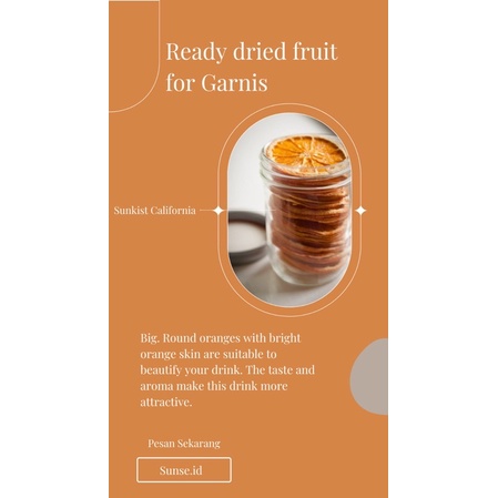 

Dried fruit Sunkies