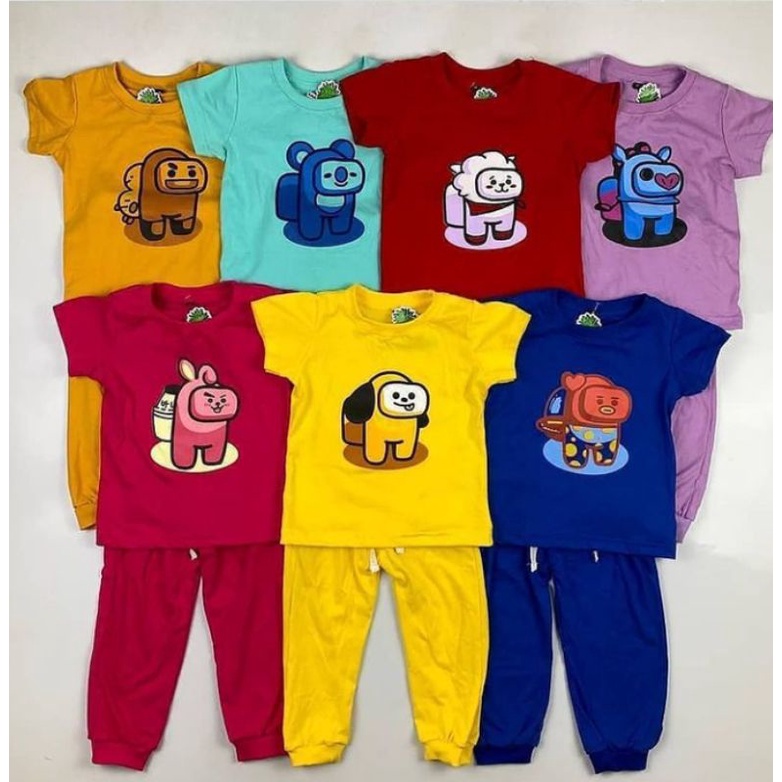 pajamas among Us BT21
