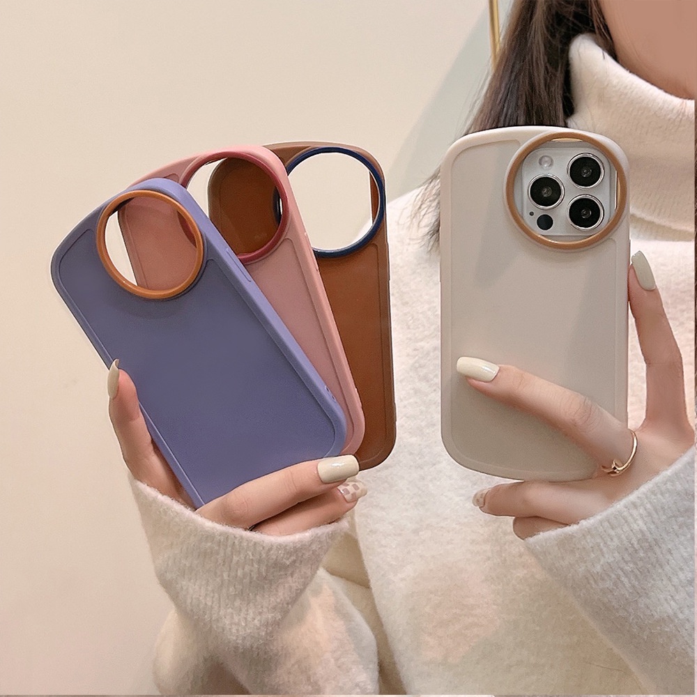 Casing Iphone X XR XS 11 12 13 Mini PRO MAX Motif Kamera Hollow