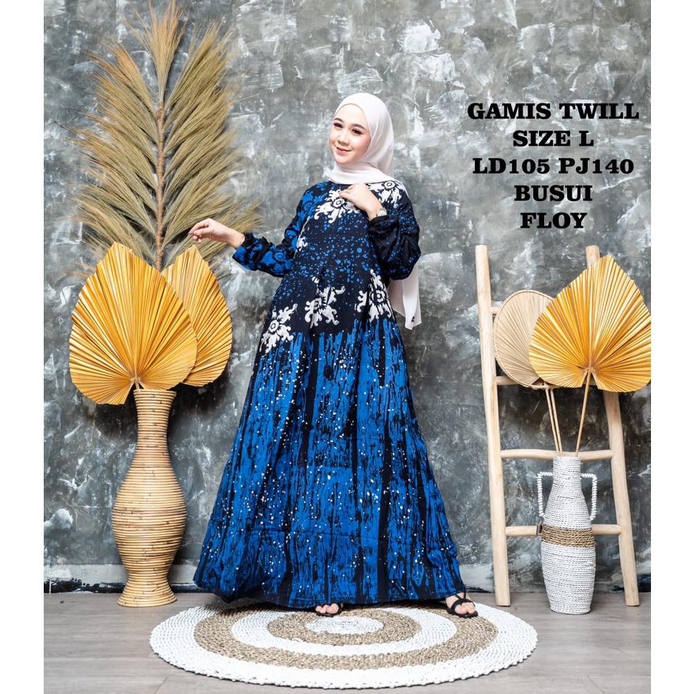Daster twill daster Dewasa daster gamis