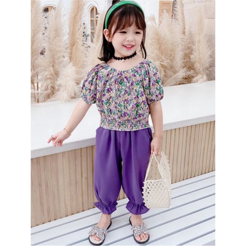 setcel crop flowers Lilac import/ setcel anak import