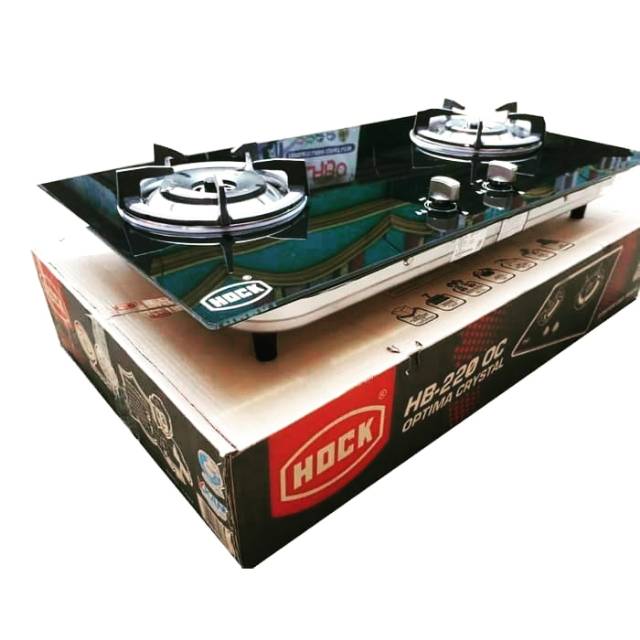 KOMPOR GAS TANAM HOCK[optima crystal HB-220 OC]