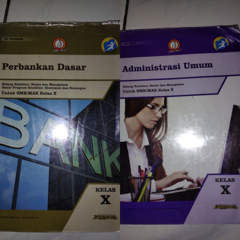 [KRESNA] BUKU PELAJARAN LKS PERBANKAN DASAR DAN ADMINISTRASI UMUM KRESNA SMK KELAS 10 MURAH BEKAS