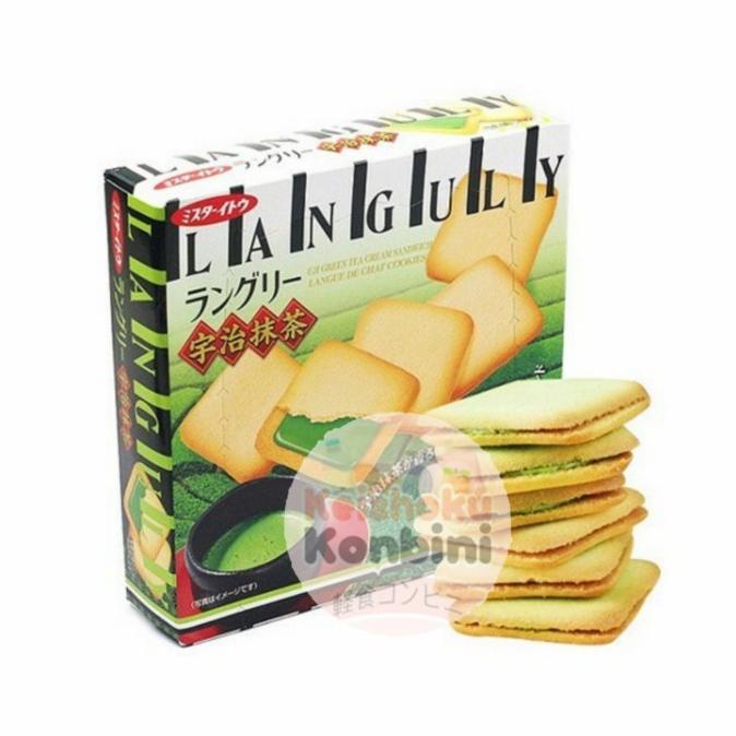 

Mr Ito Languly Matcha Cream Sand / biskuit jepang / snack jepang