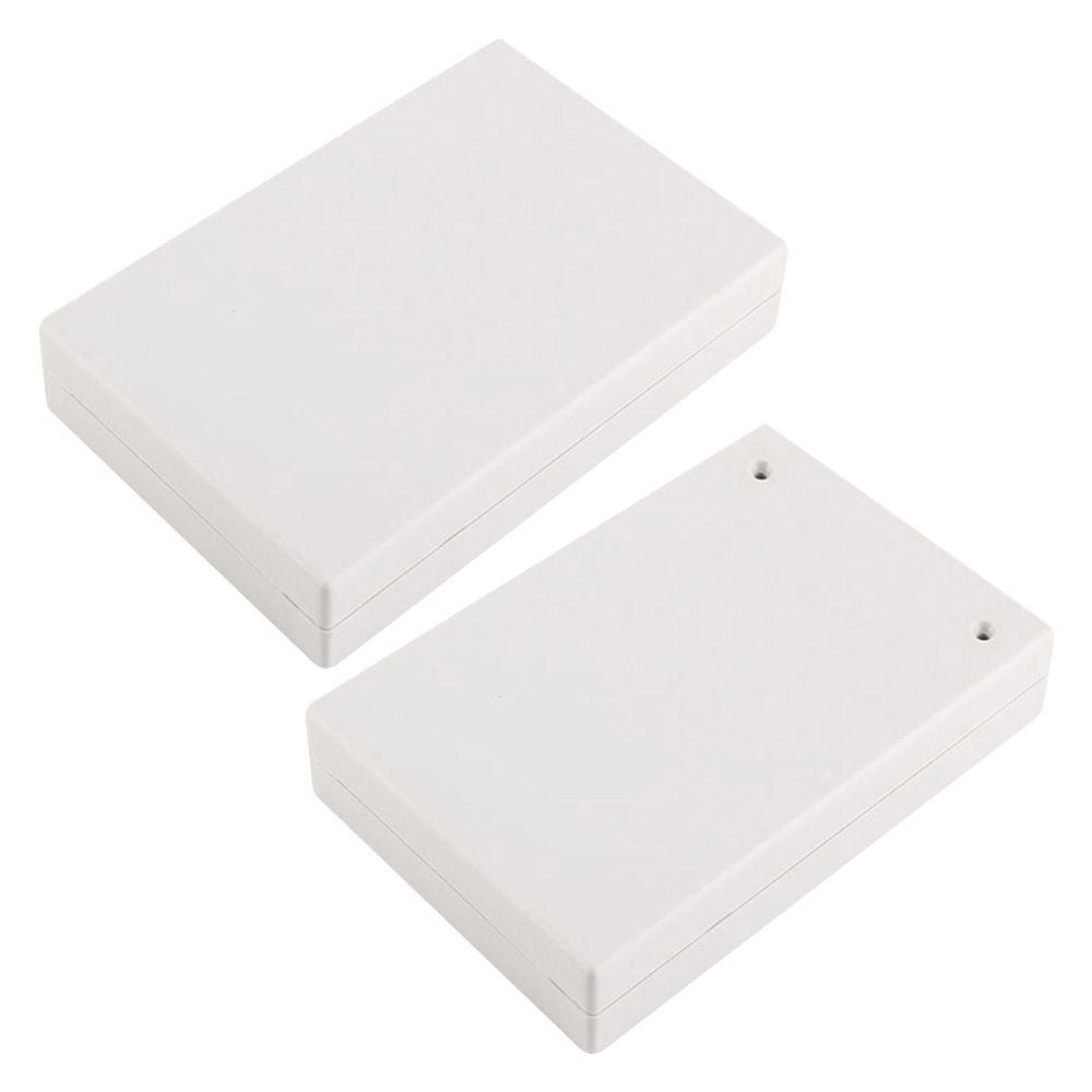 Solighter Kotak Modul Instrumen Elektronik DIY Bahan Plastik ABS Warna Putih