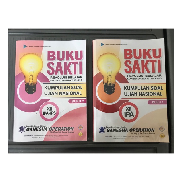 BUKU SAKTI GANESHA OPERATION UN 2018 BIMBEL GO