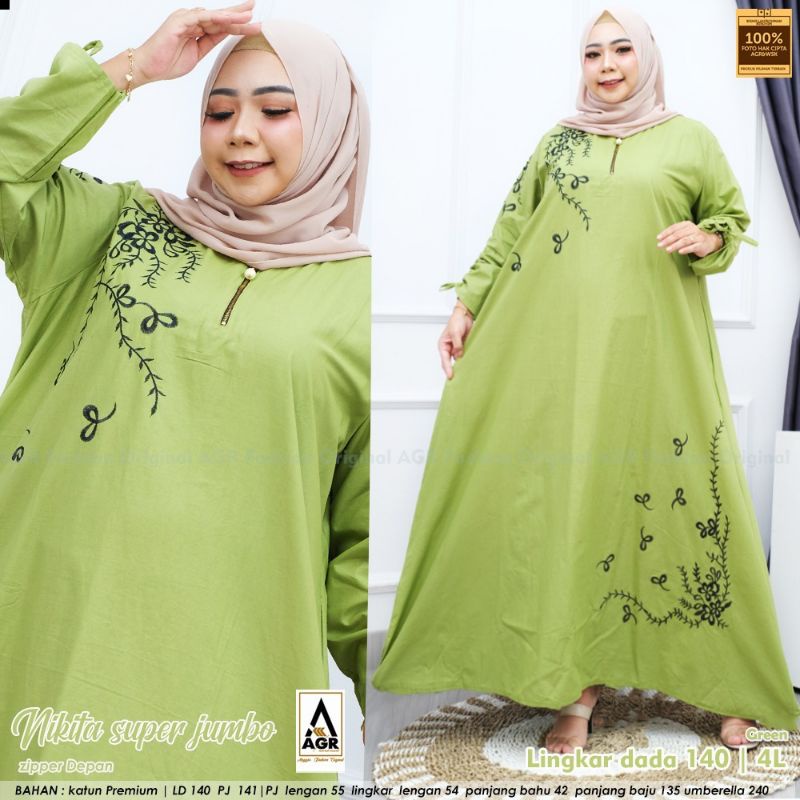 gamis NIKITA SUPER JUMBO