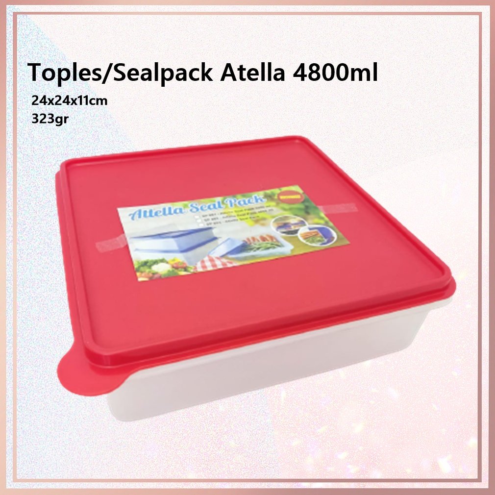 Toples Penyimpanan/Sealpack Atella 4800ml