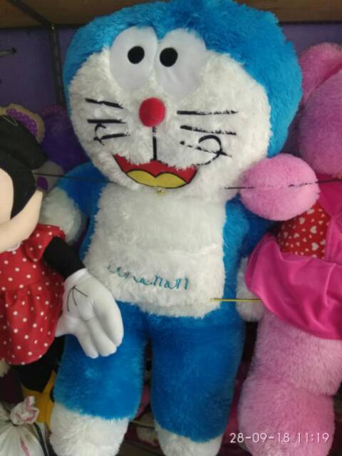 Boneka TERMURAH Doraemon GRATIS UKIR NAMA 1 METER  MURAH