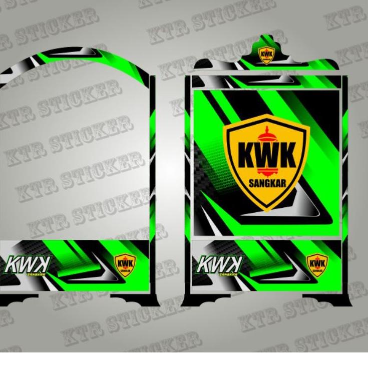 Paling Disukai.. STIKER DECAL SANGKAR BURUNG SANGKAR KOTAK REPLIKA RADJA REPLIKA KWK SANGKAR KOSAN B