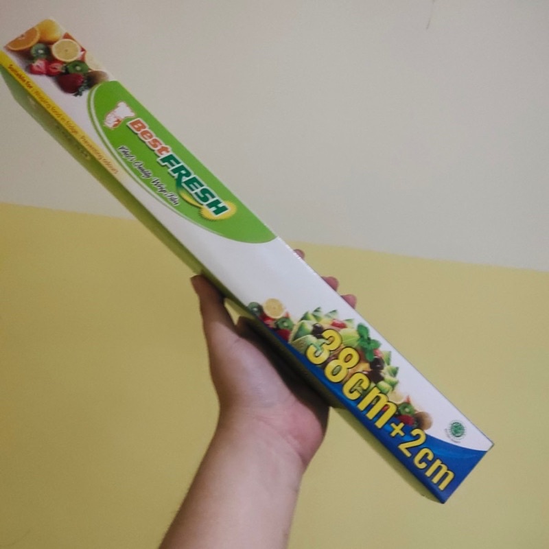 BESTFRESH PLASTIK WRAP 38cm x 15m / PLASTIK WRAP PLASTIK WRAPPING MAKANAN ATAU SAYUR