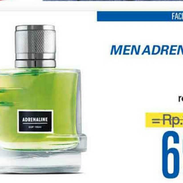 ADRENALINE Men Parfum + Facial Wash