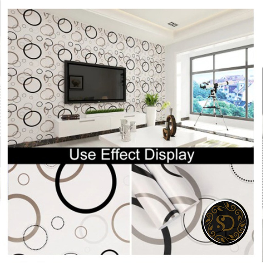 Walpaper Dinding Ruang Makan - Walpeper Tembok Teras - Wallpaper Ruang Tamu - Walstiker 5M - Varian