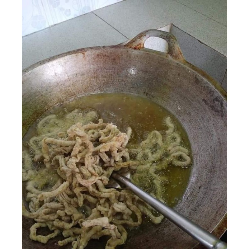 

Usus krispy ayam kampung.. tak berminyak dan gurih