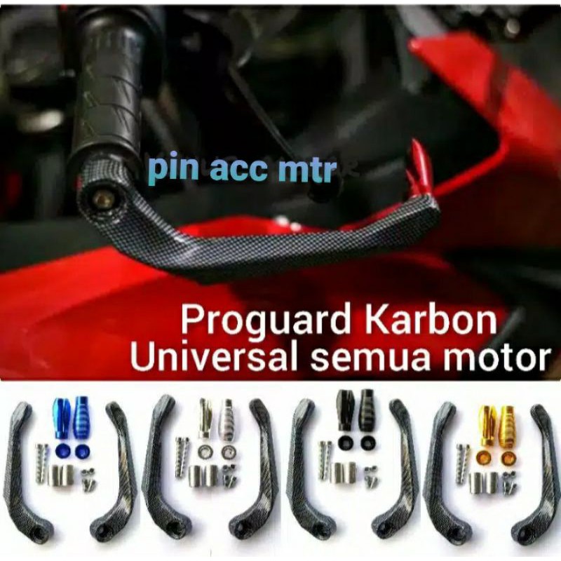 ProGuard Jalu stang Carbon/nmax aerox ninja vixion r15 cbr150 250 cb rx king vario beat mio universal karbon