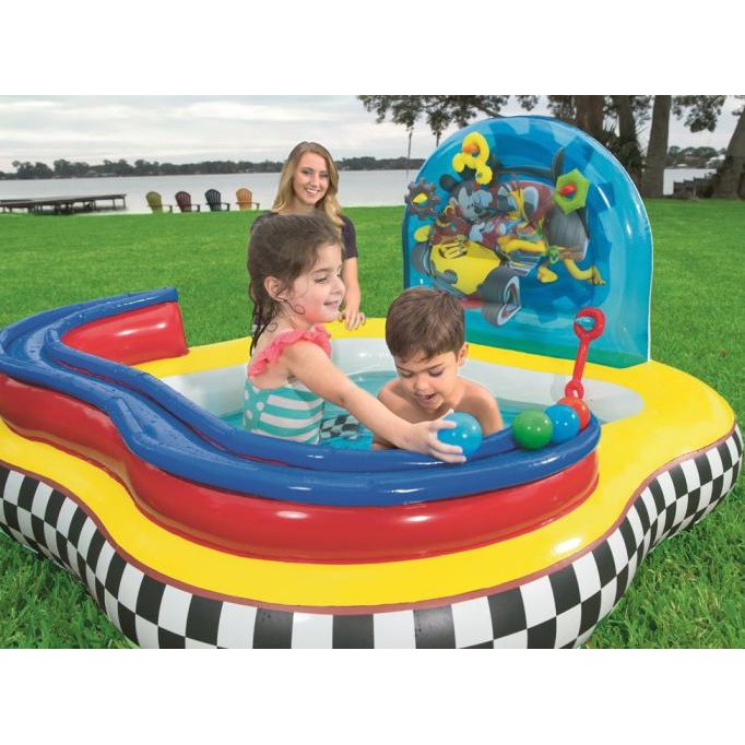 Kolam Renang Anak Anak Kecil Disney Karet Mickey Mini Bestway 91015 - Kolam Saja Kesayanganprakarsa