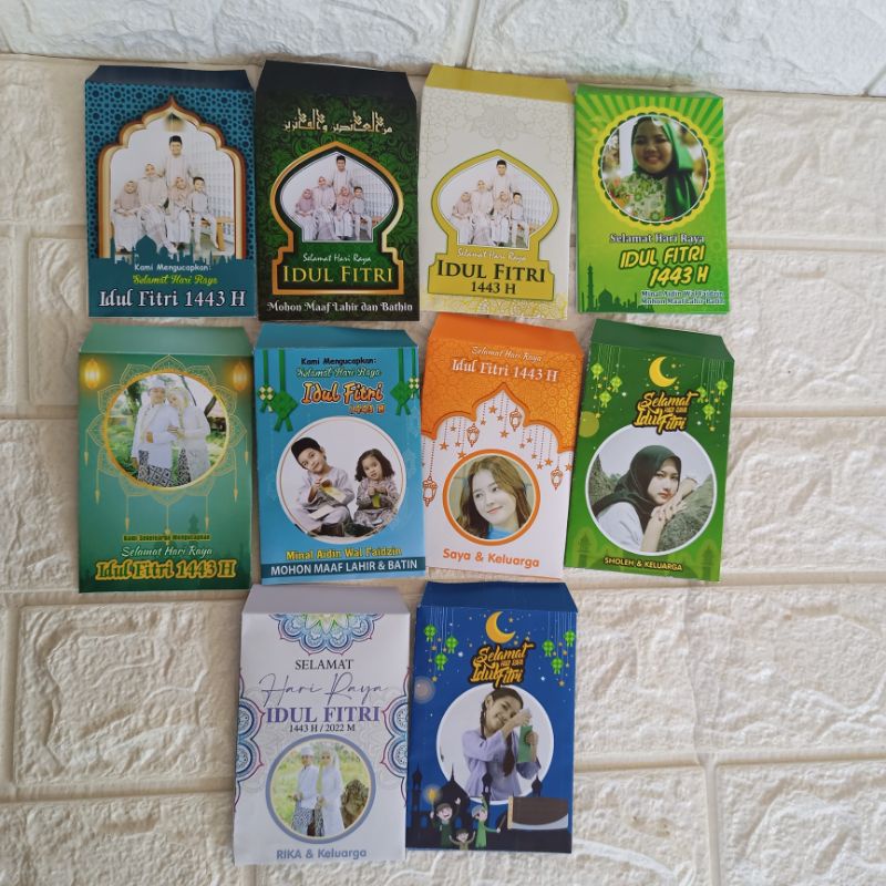 

Amplop lebaran custom