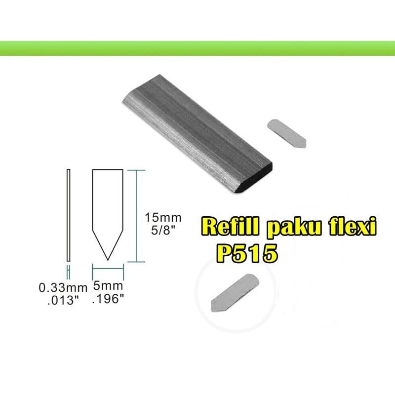 

refill staples V paku pigura isi staples flexi P515