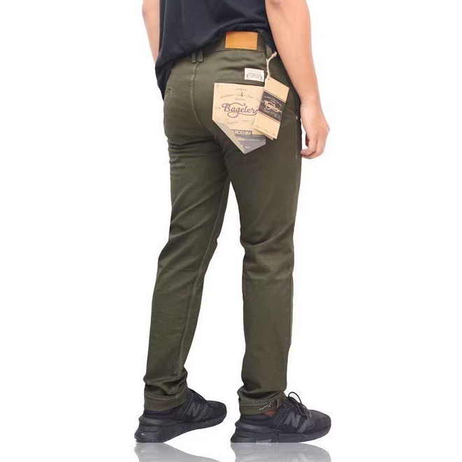 Celana Chino Panjang Pria Original SM BAGELER