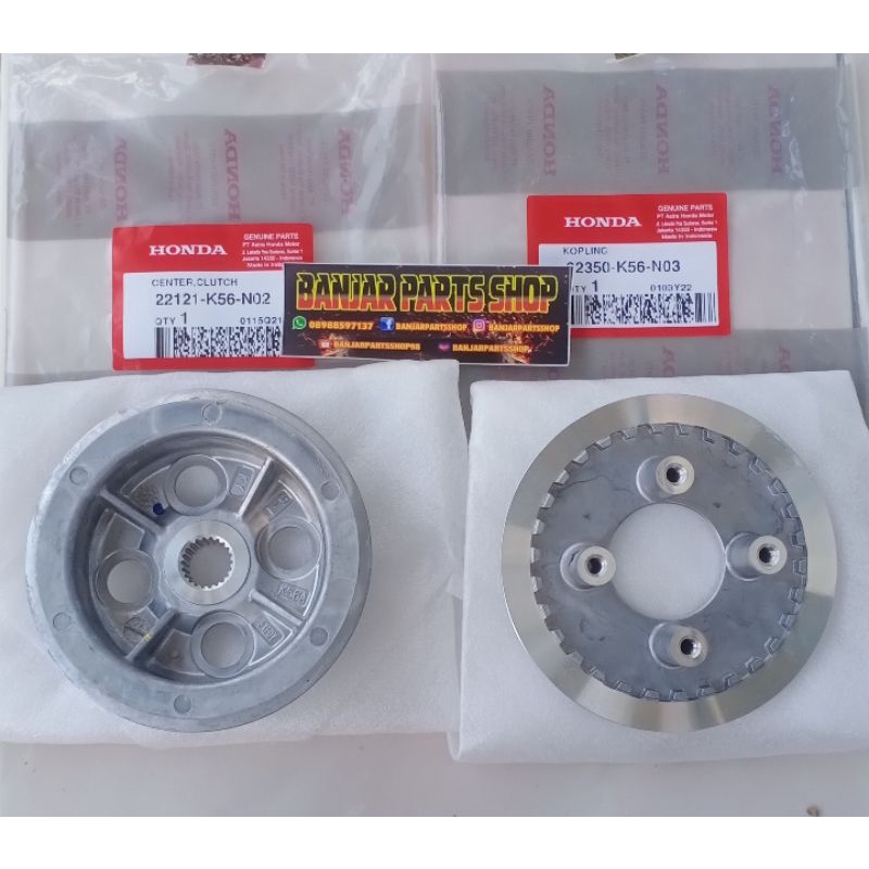 RUMAH KAMPAS DUDUKAN PLAT KOPLING LAWAN KAKI 4 CB150R LED CBR150R SONIC SUPRA GTR 22121K56N02 22350K