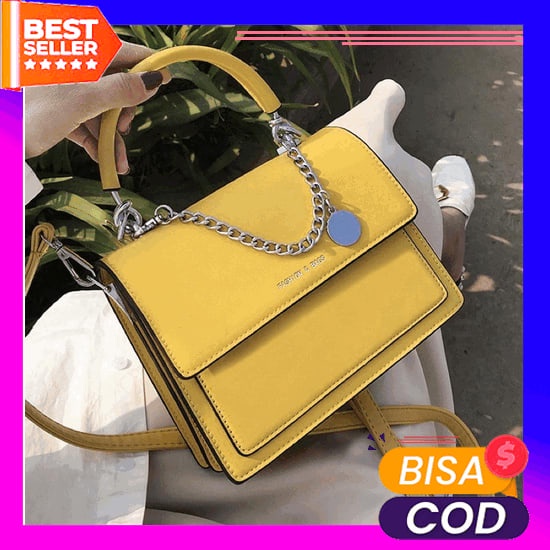 Tas Selempang Tenteng Jinjing Sling Hand Top Handle Bag Wanita Cewek Guru Kerja Kondangan Mini Simpl