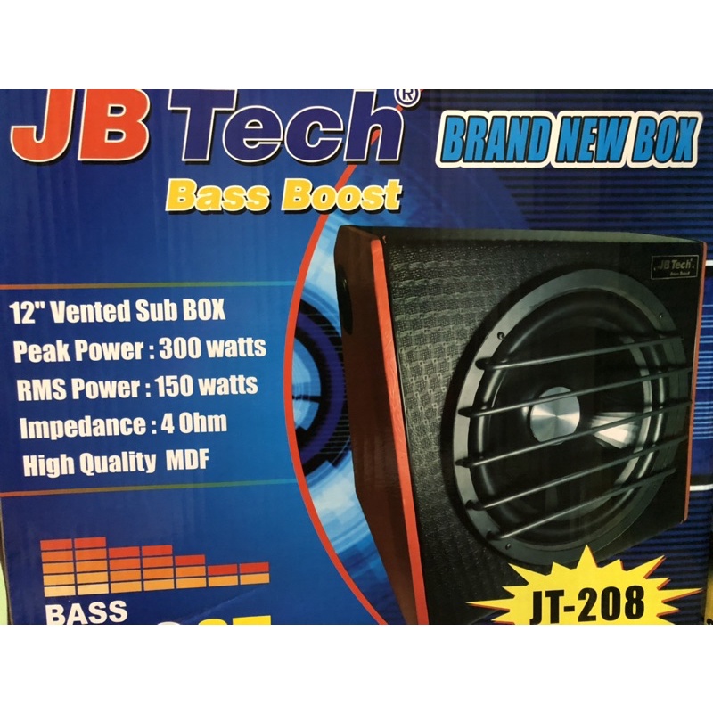 Basstube kotak JB tech JT208